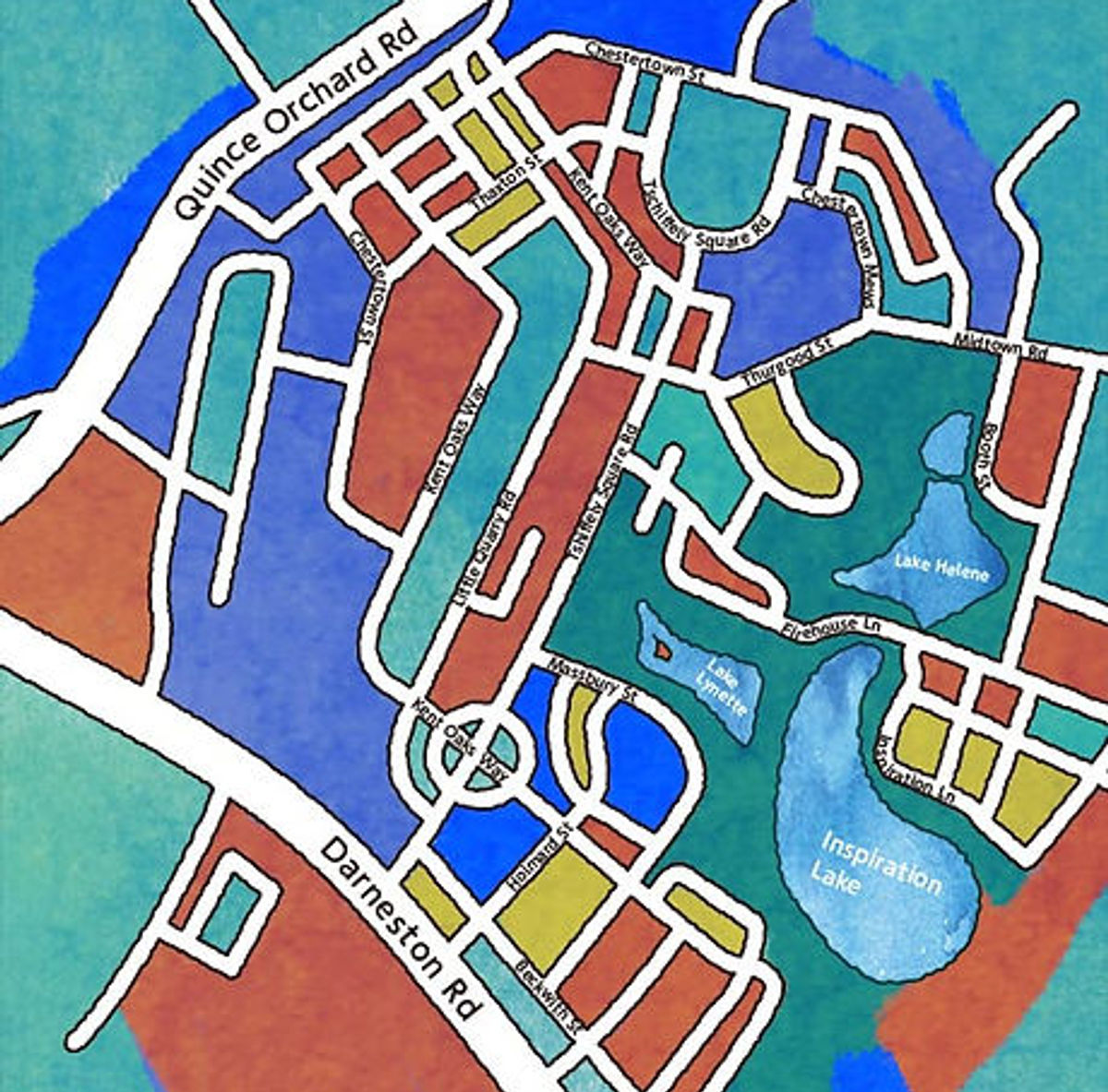 ケントランズ 街区図